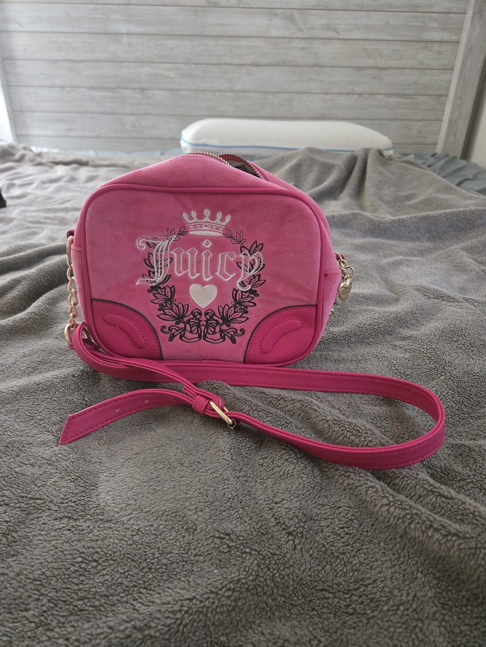 Juicy Couture Hot Pink Crossbody Bag